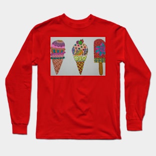Ice cream T-shirt Long Sleeve T-Shirt